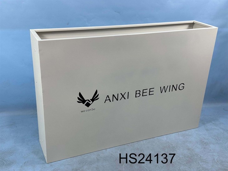 Metal Modern Simple Planter Box Rectangular Block