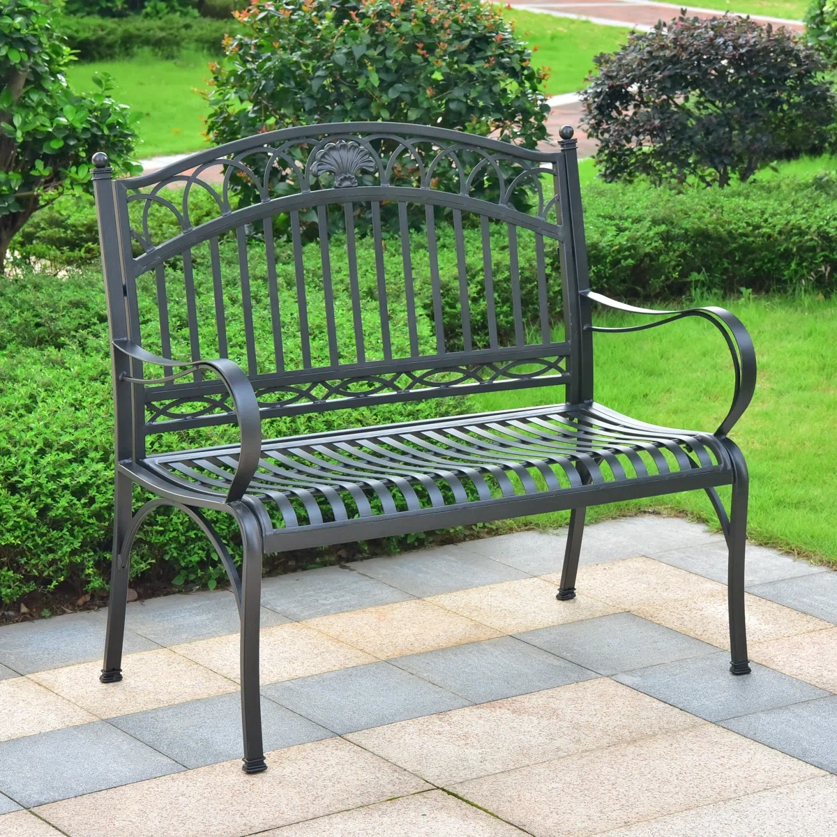 AnzumMetalOutdoorBench AnzumMetalOutdoorBench