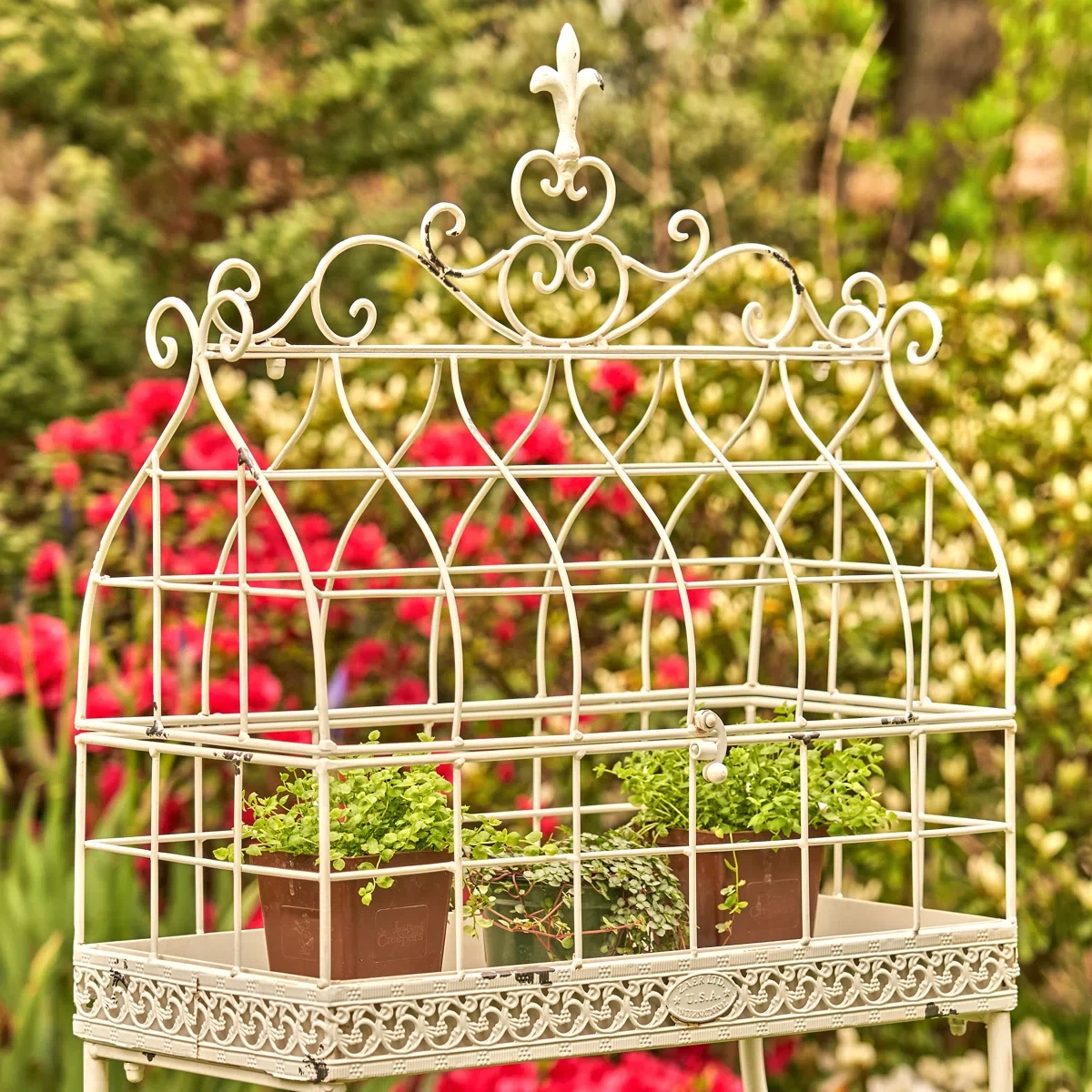 MetalWeatherResistantPlantStand 2 MetalWeatherResistantPlantStand 2