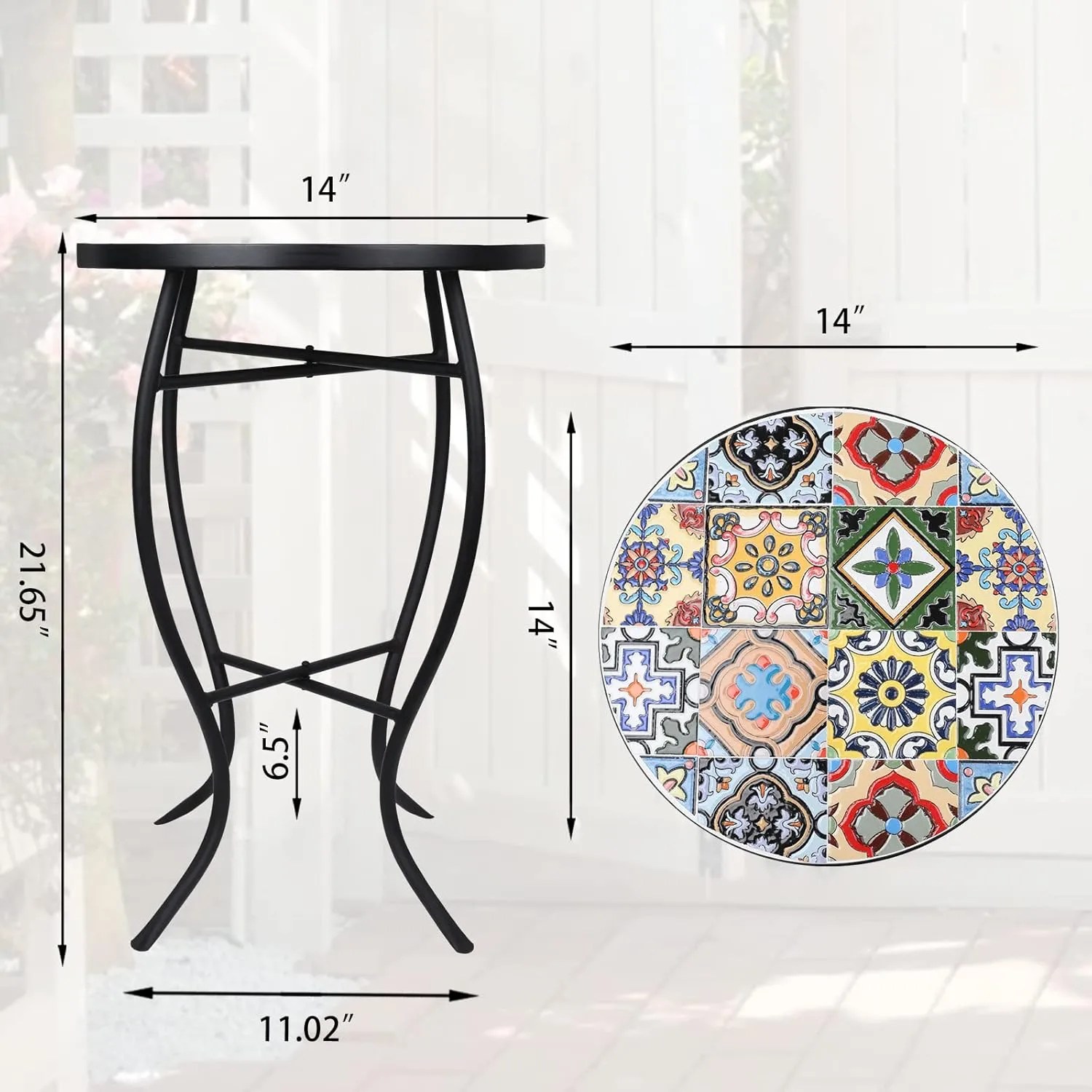 Indoor Patio Accent Table for Yard Indoor Patio Accent Table for Yard
